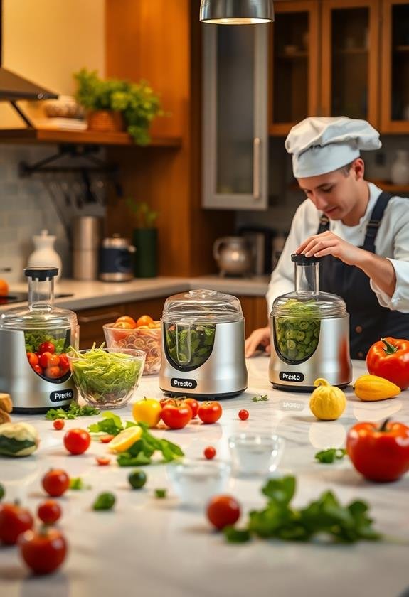 choosing presto saladshooter factors