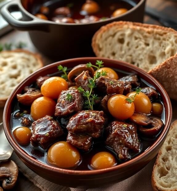 beef stew with wine