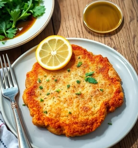 breaded veal cutlet milanese