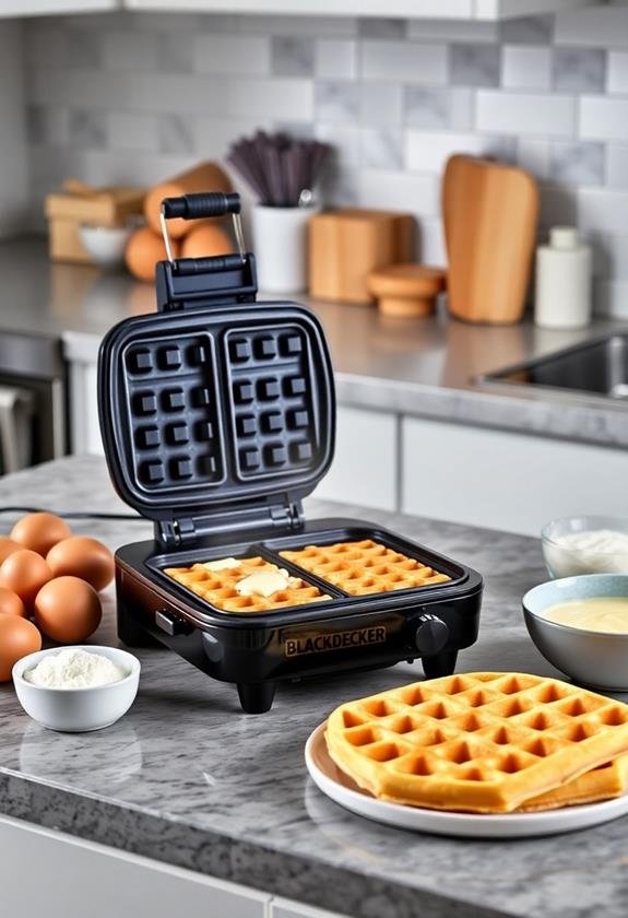 choosing black decker waffle maker