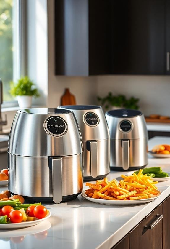 choosing gourmia air fryer