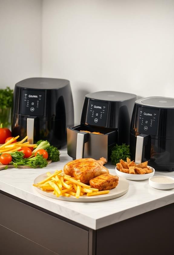 choosing gourmia air fryer