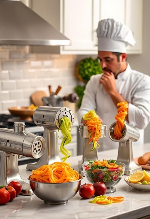 choosing kitchenaid spiralizer factors