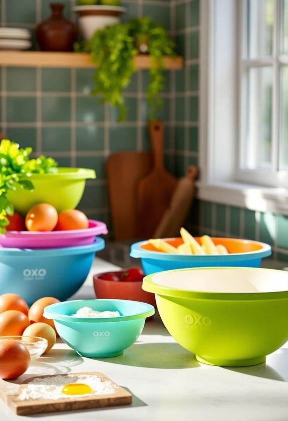 choosing oxo mixing bowls