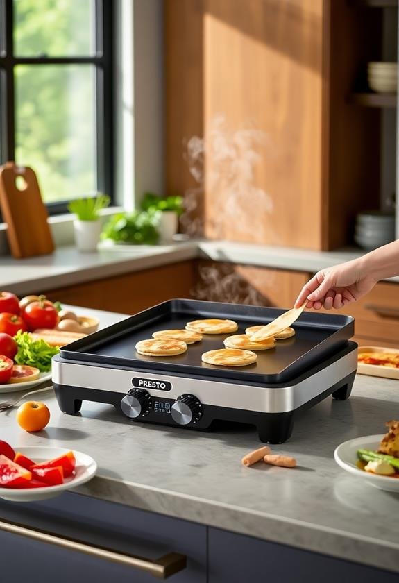 choosing presto griddle factors