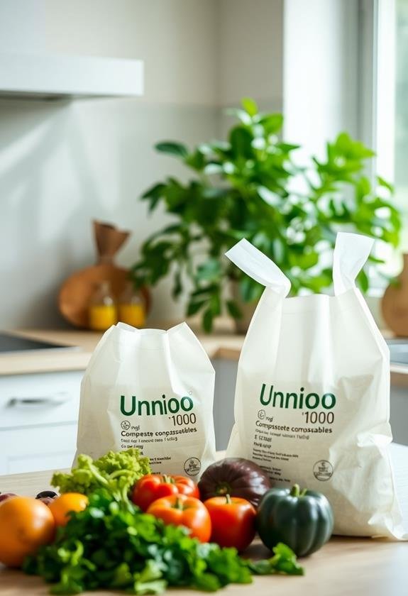 choosing unni compostable bags