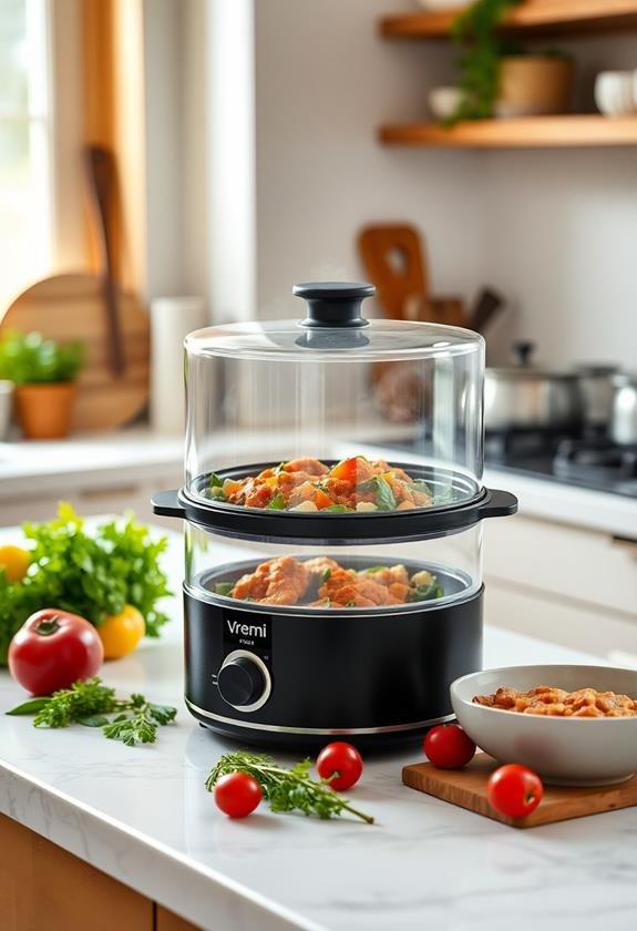 choosing vremi food steamer