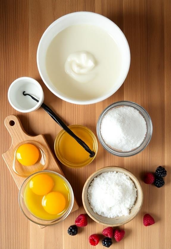 cooking instructions and ingredients