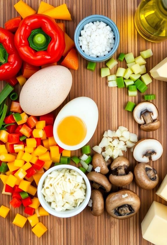 cooking instructions and ingredients