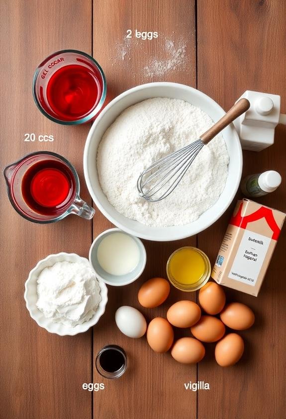 cooking instructions and ingredients