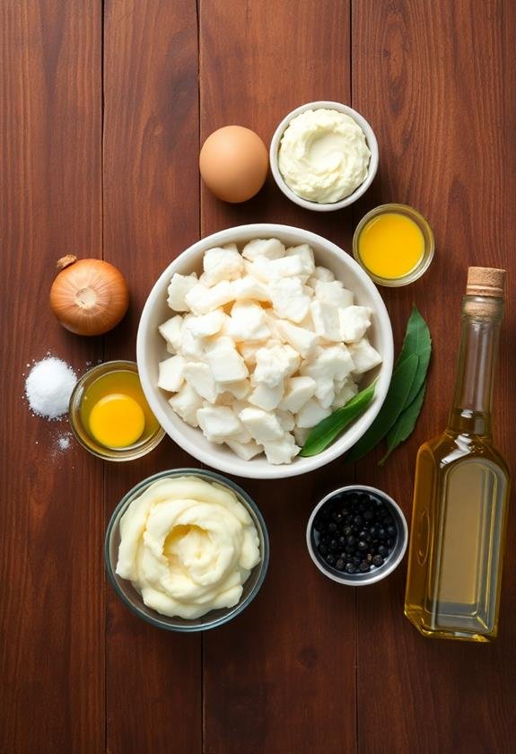 cooking instructions and ingredients