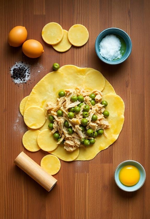 cooking instructions and ingredients