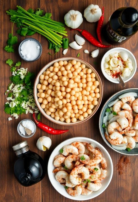 cooking instructions and ingredients