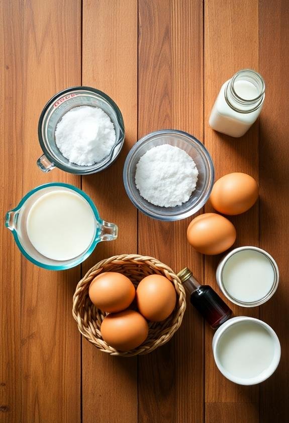 cooking instructions and ingredients