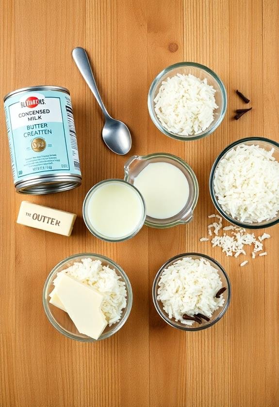 cooking instructions and ingredients