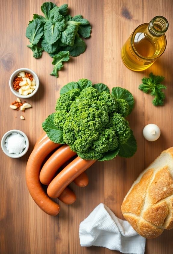culinary instructions and ingredients