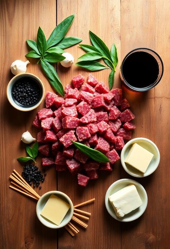 culinary instructions and ingredients