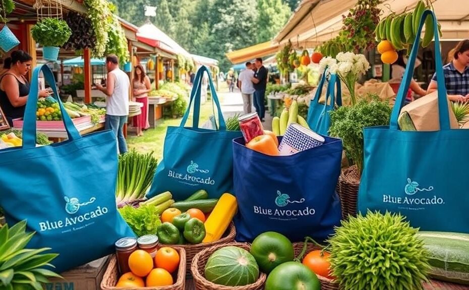 eco friendly blueavocado bags
