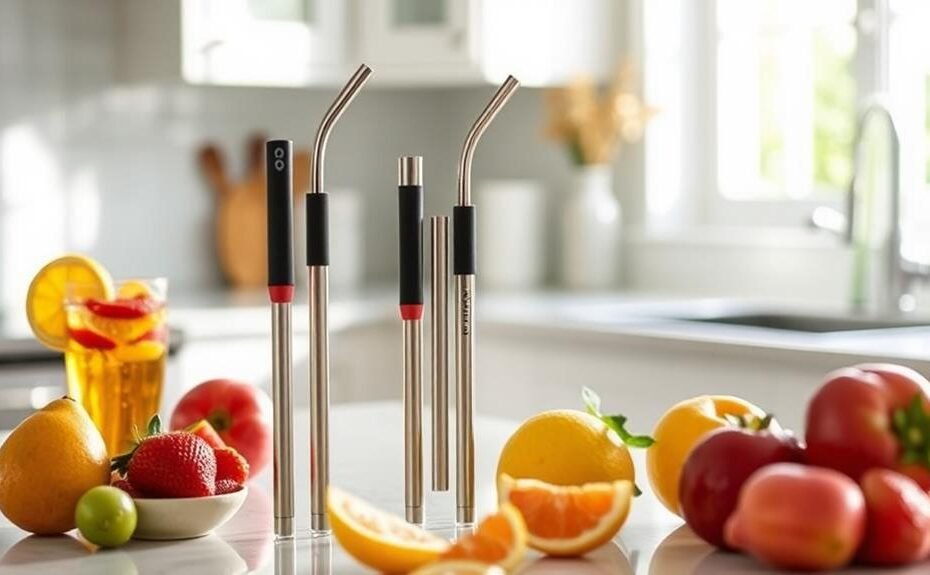 eco friendly oxo straw sets