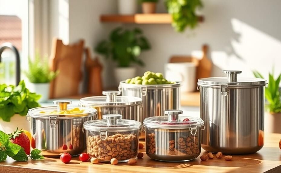 eco friendly stainless steel storage
