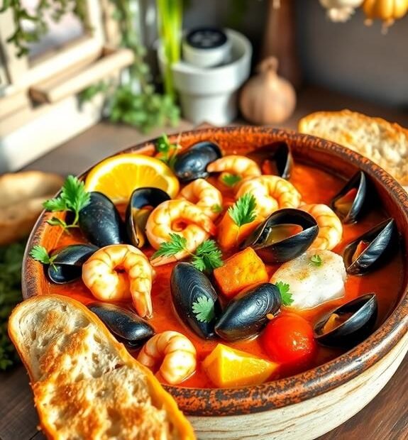 marseille s traditional seafood stew