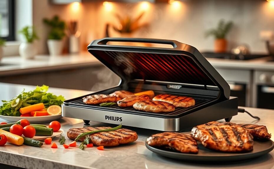 philips smoke less indoor grills