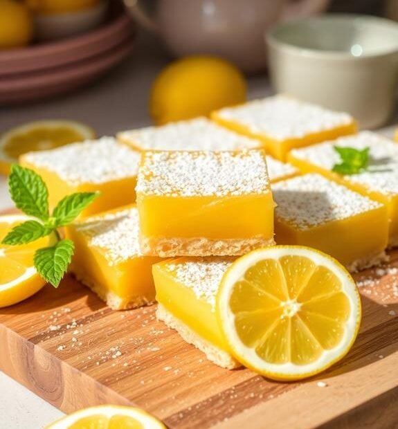 tangy lemon dessert squares